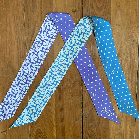 Blue Coach Scarf - Picture 2 of 3